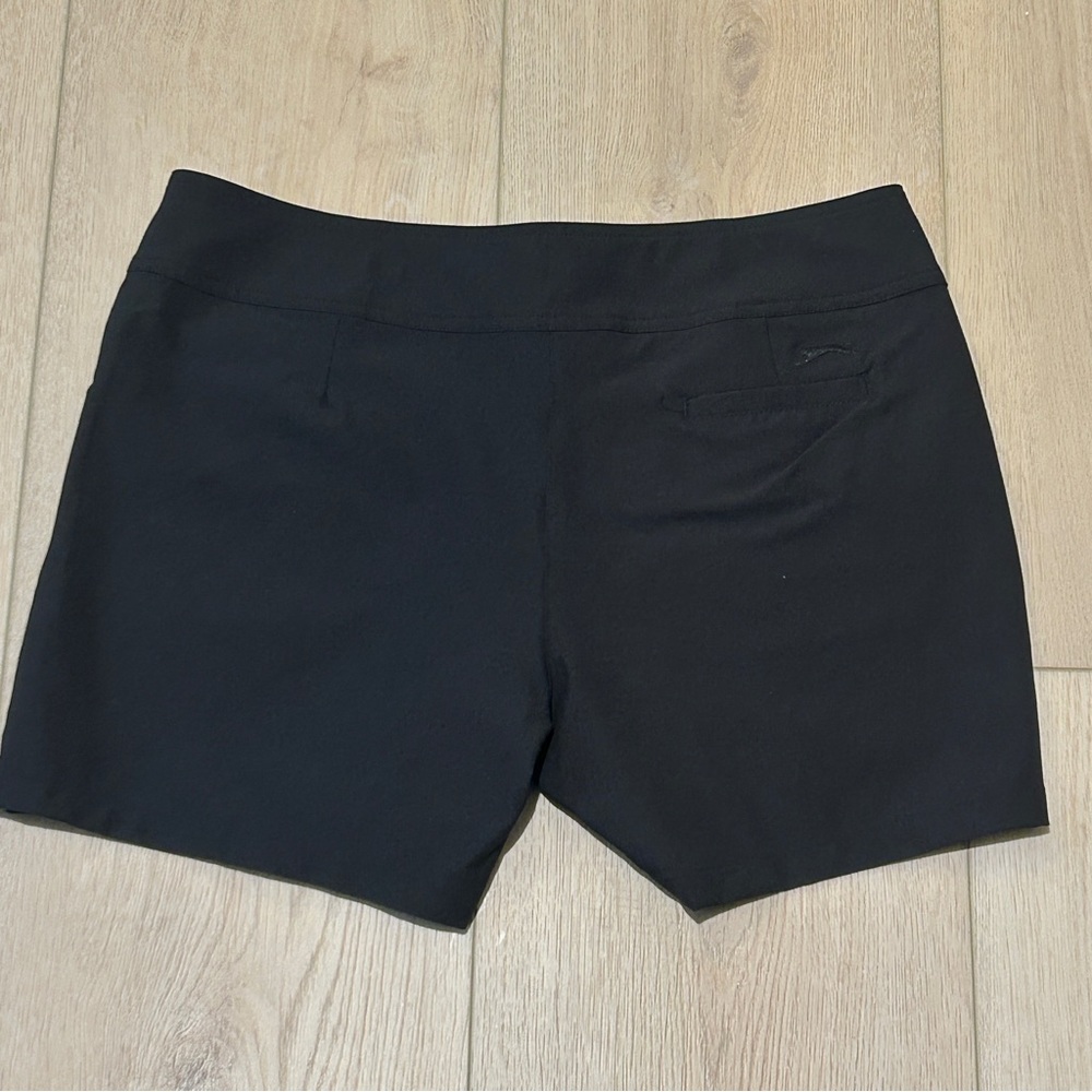 Slazenger Golf Shorts Black 5” inseam size 8 NWOT - Picture 2 of 5